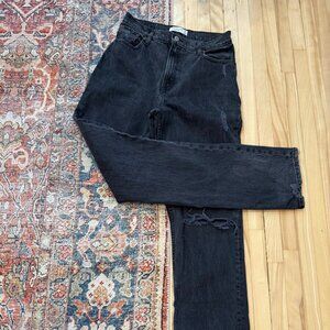 Abercrombie & Fitch "The 90s Straight Ultra High Rise", 28XL